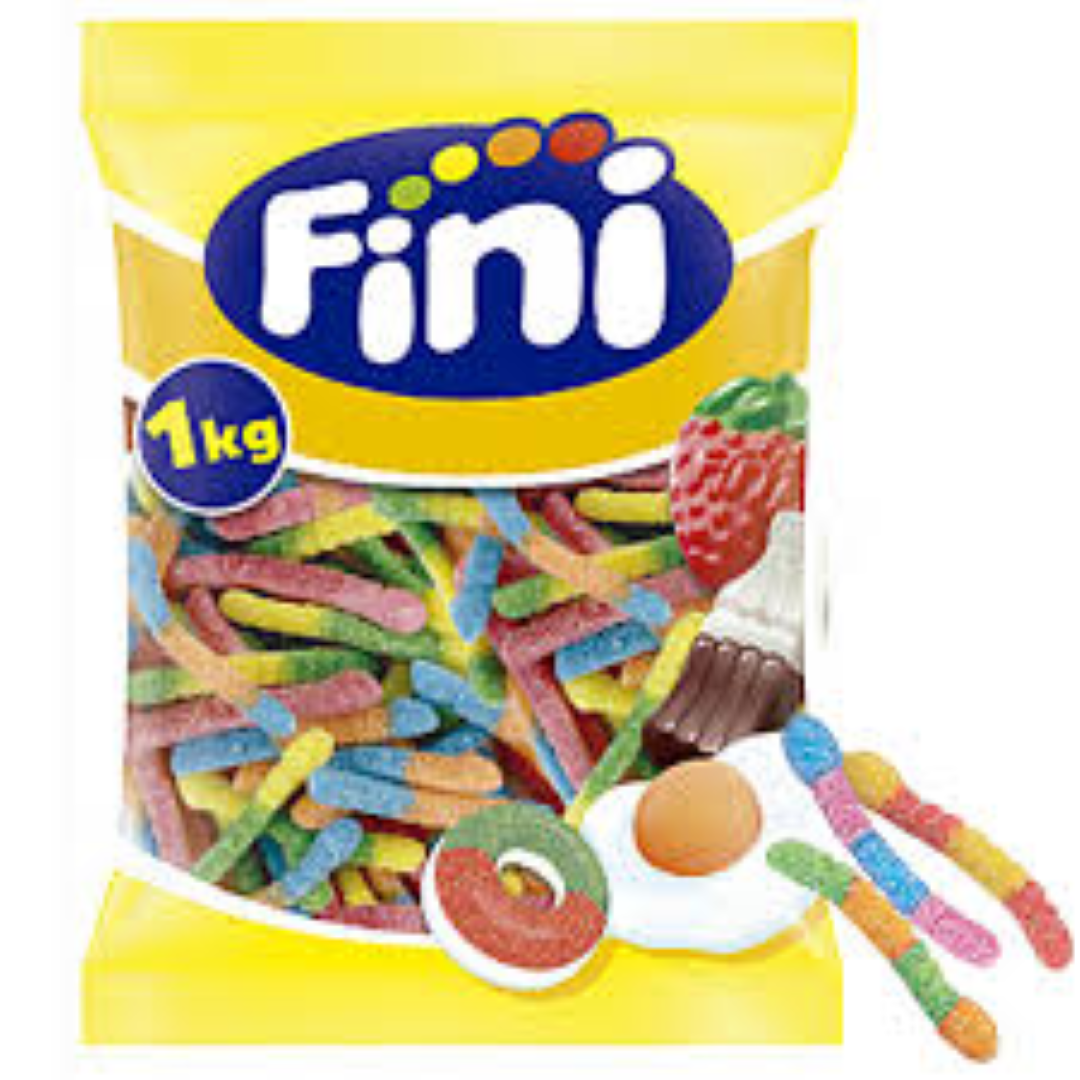 FINI FUN BITS GUSANOS PICA 18G